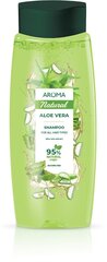 Aroma Natural Aloe Vera шампунь, 400ml цена и информация | Шампуни | pigu.lt