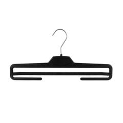 Пластиковая вешалка для брюк, черная цена и информация | Вешалки и мешки для одежды | pigu.lt