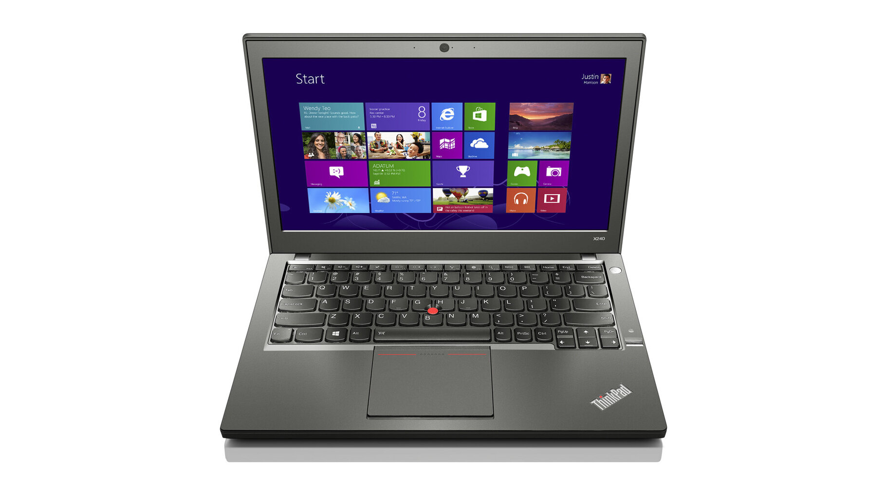 LENOVO ThinkPad X240 i5-4300U 12.5 HD 4GB 128GB Win10 PRO kaina ir informacija | Nešiojami kompiuteriai | pigu.lt