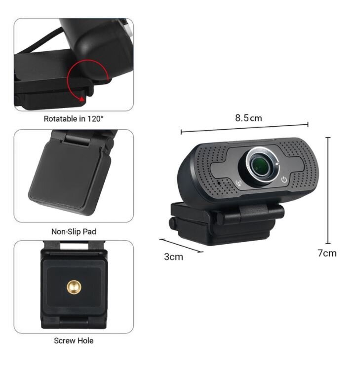 Tellur TLL491061 kaina ir informacija | Kompiuterio (WEB) kameros | pigu.lt