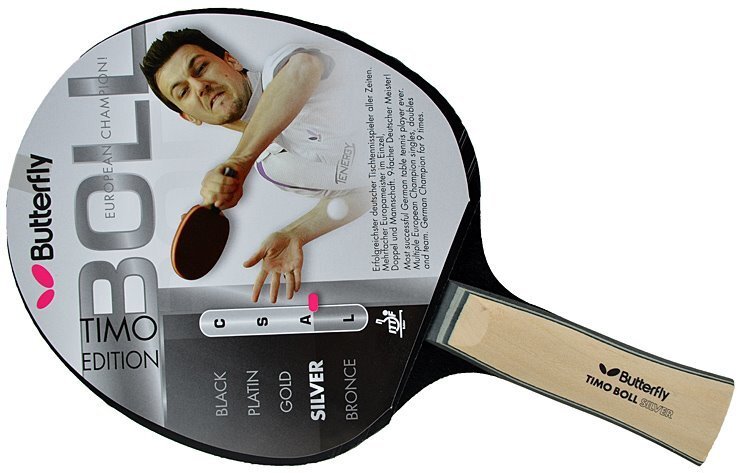 Stalo teniso raketė Butterfly Timo Boll Silver kaina ir informacija | Stalo teniso raketės, dėklai ir rinkiniai | pigu.lt