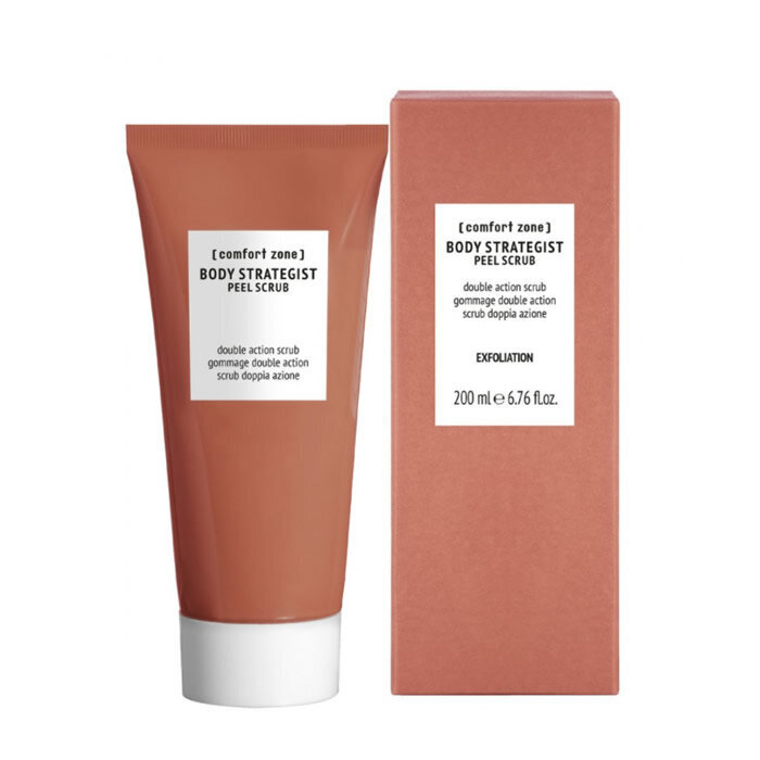 Standinamasis kūno šveitiklis Comfort Zone Body Strategist Peel Scrub, 200 ml kaina ir informacija | Kūno šveitikliai | pigu.lt