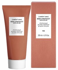 Gaivinantis kojų kremas nuovargiui šalinti Comfort Zone Body Strategist Cryo Leg Gel, 200 ml kaina ir informacija | Kūno kremai, losjonai | pigu.lt