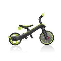 Paspirtukas - triratukas Globber Explorer Trike Lime Green (4 in 1) kaina ir informacija | Balansiniai dviratukai | pigu.lt