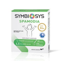 Maisto papildas Symbiosys Spasmodia, 20 paketėlių цена и информация | Витамины, пищевые добавки, препараты для хорошего самочувствия | pigu.lt