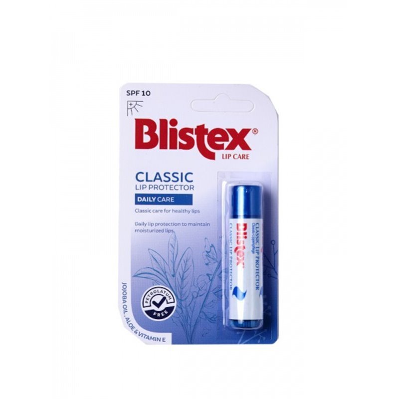 Lūpų priežiūros priemonė Blistex Classsic Protector apsauginis lūpų balzamas, SPF10, 4.25 g kaina ir informacija | Lūpų dažai, blizgiai, balzamai, vazelinai | pigu.lt