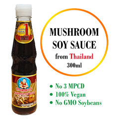 Sojų padažas su grybų skoniu, Mushroom Soy Sauce, Healthy Boy Brand, 300 ml kaina ir informacija | Padažai | pigu.lt