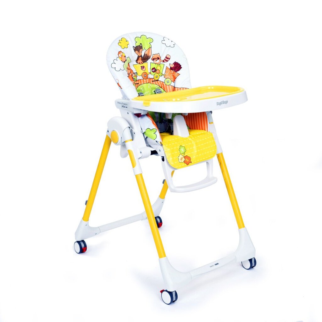 Daugiafunkcinė maitinimo kėdutė Peg Perego Prima Pappa Follow Me, Fox & Friends цена и информация | Maitinimo kėdutės | pigu.lt