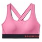 Sportinė liemenėlė moterims Under Armour Mid Crossback UA1307200, rožinė kaina ir informacija | Sportinė apranga moterims | pigu.lt