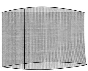 Садовый зонт москитная сетка 3,5 м, черный цена и информация | Москитные сетки | pigu.lt