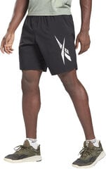 Reebok Шорты Wor Woven Graphic Black GL3181/2XL цена и информация | Мужская спортивная одежда | pigu.lt