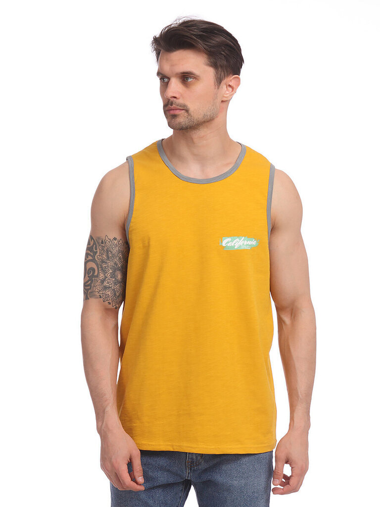 Marškinėliai be rankoviu vyrams Street Industries kaina ir informacija | Vyriški marškinėliai | pigu.lt