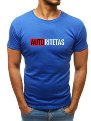 Marškinėliai vyrams Autoritetas JS/712005-43402-XXL, mėlyni kaina ir informacija | Vyriški marškinėliai | pigu.lt