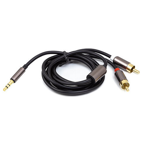 Extra Digital, Aux 3.5 mm/RCA, 1.5 m kaina ir informacija | Kabeliai ir laidai | pigu.lt