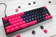 Ducky Rubber Keycap Set | 31vnt, Cosmic Pink kaina ir informacija | Klaviatūros | pigu.lt