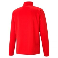 Vyriškas džemperis Puma teamRISE 1 4 Zip Top raudonas 657394 01 kaina ir informacija | Sportinė apranga vyrams | pigu.lt