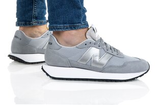 Laisvalaikio bateliai moterims New Balance 237 WS237CD, pilki kaina ir informacija | Sportiniai bateliai, kedai moterims | pigu.lt