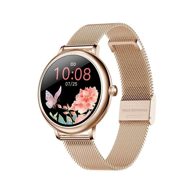 Garett Women Emma Gold Steel kaina ir informacija | Išmanieji laikrodžiai (smartwatch) | pigu.lt