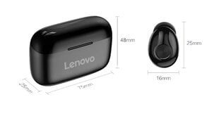 Lenovo Stereo HT18 Black цена и информация | Теплая повязка на уши, черная | pigu.lt