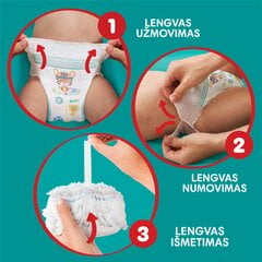 Sauskelnės-kelnaitės PAMPERS Pants Jumbo Pack 7 dydis (17+ kg), 38 vnt. цена и информация | Подгузники | pigu.lt