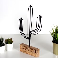 Декоративная фигура Cactus Black цена и информация | Детали интерьера | pigu.lt