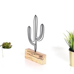 Dekoratyvinė figūrėlė Cactus Mini Black kaina ir informacija | Interjero detalės | pigu.lt