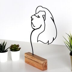 Декоративная фигурка Lion Black цена и информация | Детали интерьера | pigu.lt
