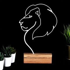 Декоративная фигурка Lion White цена и информация | Детали интерьера | pigu.lt