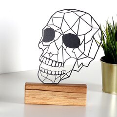 Dekoratyvinė figūrėlė Skull Black kaina ir informacija | Interjero detalės | pigu.lt