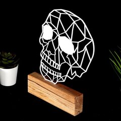 Декоративная фигурка Skull White цена и информация | Детали интерьера | pigu.lt