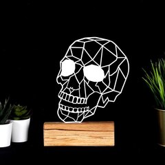 Декоративная фигурка Skull White цена и информация | Детали интерьера | pigu.lt