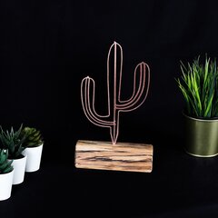 Dekoratyvinė figūrėlė Cactus Mini Bronze kaina ir informacija | Interjero detalės | pigu.lt