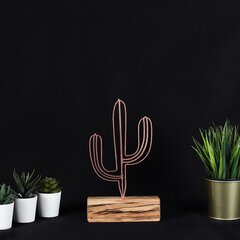 Dekoratyvinė figūrėlė Cactus Mini Bronze kaina ir informacija | Interjero detalės | pigu.lt