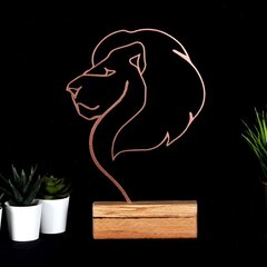 Dekoratyvinė figūrėlė Lion Bronze kaina ir informacija | Interjero detalės | pigu.lt