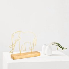 Декоративная фигурка Elephant Gold цена и информация | Детали интерьера | pigu.lt