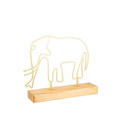 Декоративная фигурка Elephant Gold цена и информация | Детали интерьера | pigu.lt