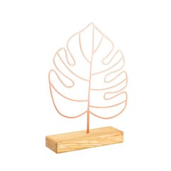 Декоративная фигурка Large Leaf Copper цена и информация | Детали интерьера | pigu.lt