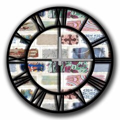 Dekoratyvinis sieninis laikrodis kaina ir informacija | Laikrodžiai | pigu.lt