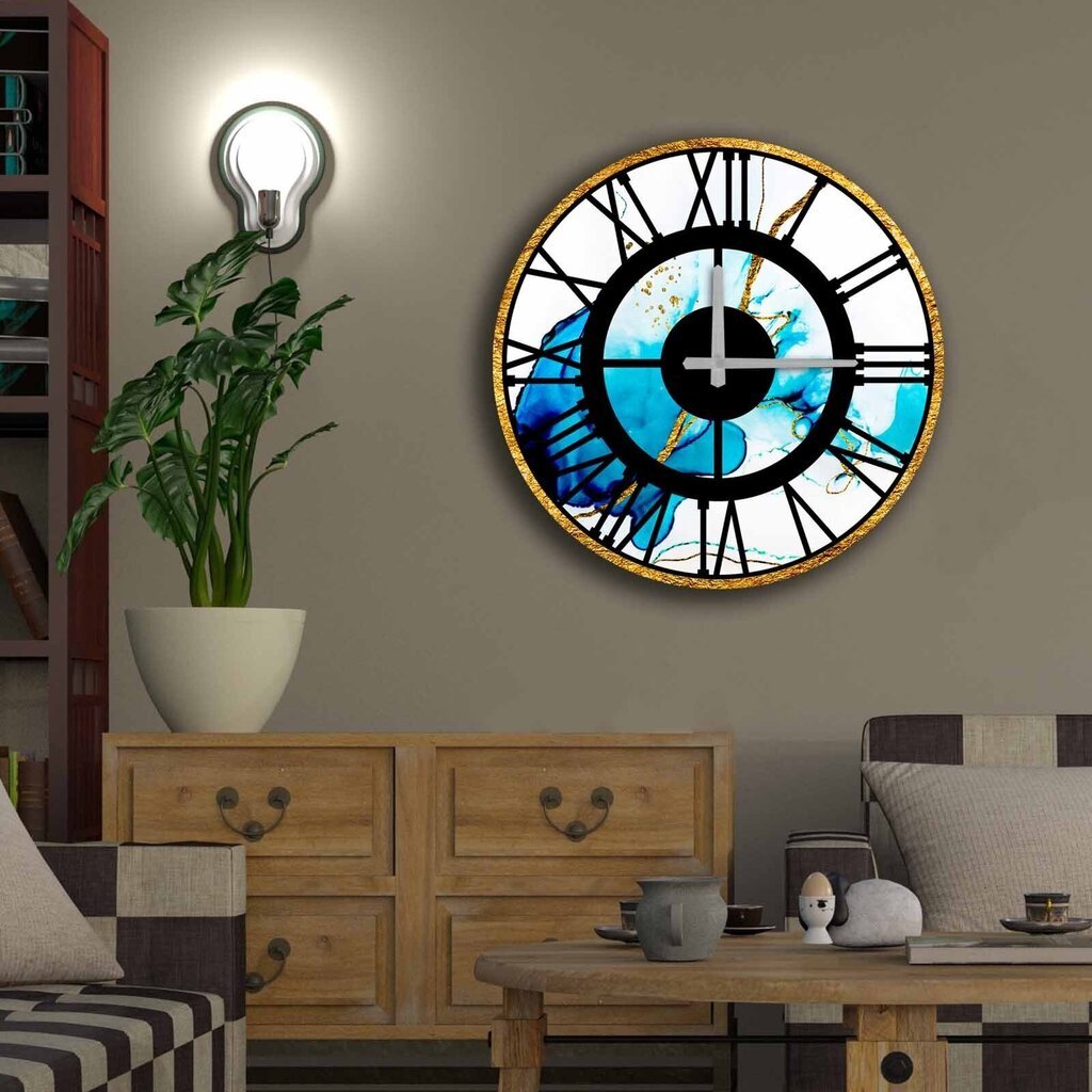 Dekoratyvinis sieninis laikrodis цена и информация | Laikrodžiai | pigu.lt