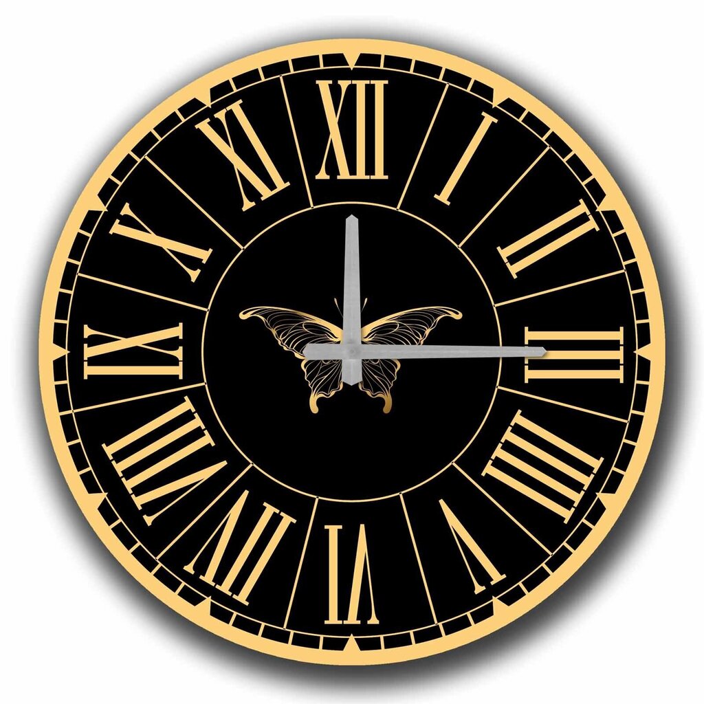Dekoratyvinis sieninis laikrodis цена и информация | Laikrodžiai | pigu.lt
