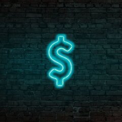 Настенный светильник Dollar Sign цена и информация | Настенные светильники | pigu.lt