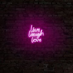 Настенный светильник Live Laugh Love цена и информация | Настенные светильники | pigu.lt