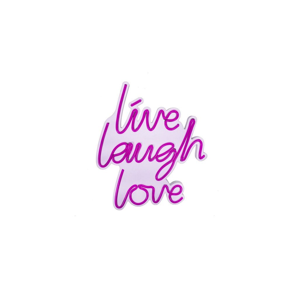 Sieninis šviestuvas Live Laugh Love kaina ir informacija | Sieniniai šviestuvai | pigu.lt