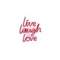 Sieninis šviestuvas Live Laugh Love цена и информация | Sieniniai šviestuvai | pigu.lt