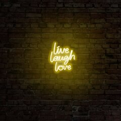 Настенный светильник Live Laugh Love цена и информация | Настенные светильники | pigu.lt