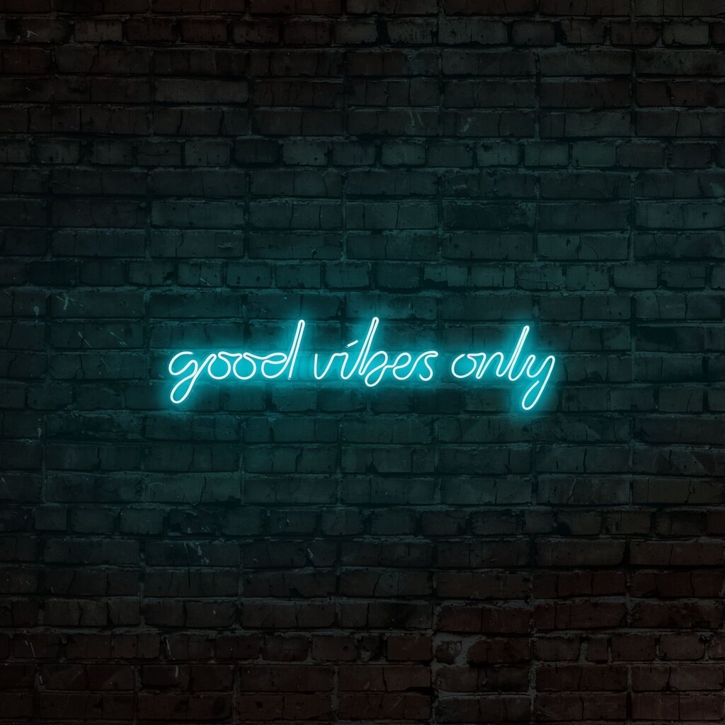 Sieninis šviestuvas Good Vibes Only kaina ir informacija | Sieniniai šviestuvai | pigu.lt