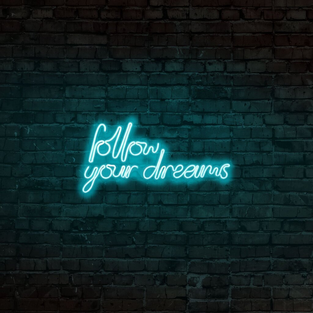 Sieninis šviestuvas Follow Your Dreams kaina ir informacija | Sieniniai šviestuvai | pigu.lt