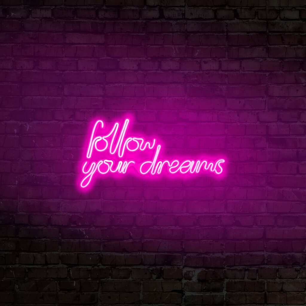 Sieninis šviestuvas Follow Your Dreams kaina ir informacija | Sieniniai šviestuvai | pigu.lt