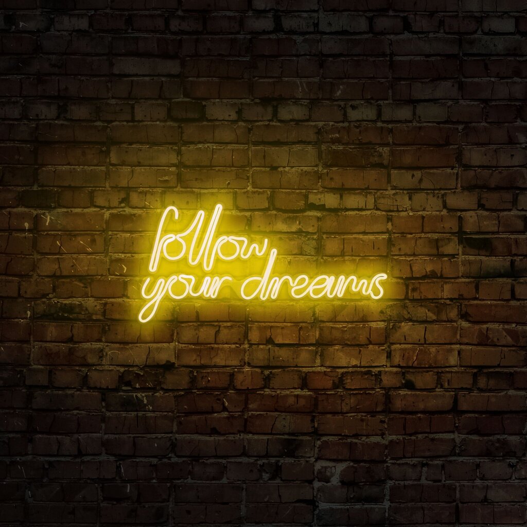 Sieninis šviestuvas Follow Your Dreams kaina ir informacija | Sieniniai šviestuvai | pigu.lt