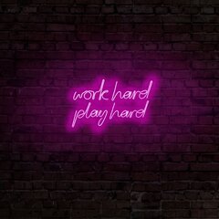 Настенный светильник Work Hard Play Hard цена и информация | Настенные светильники | pigu.lt